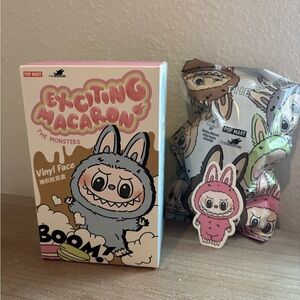 Authentic Pop Mart The Monsters Labubu Exciting Macaron